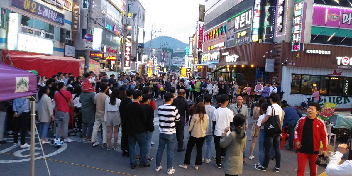 길거리버스킹(저글러)