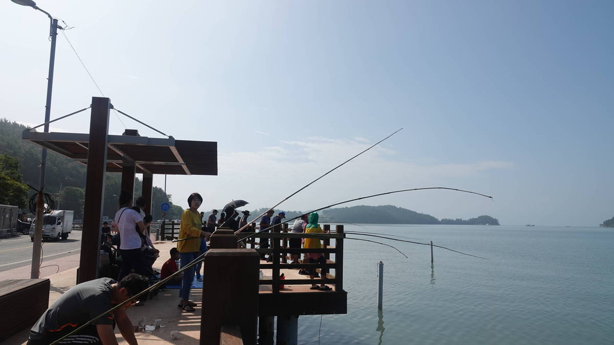 2019 여자만갯벌노을체험행사 대나무낚시