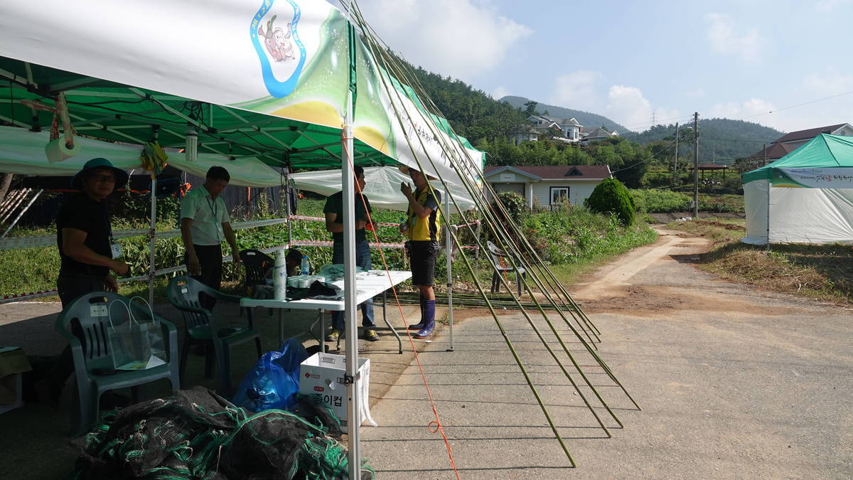 2019 여자만갯벌노을체험행사 대나무낚시