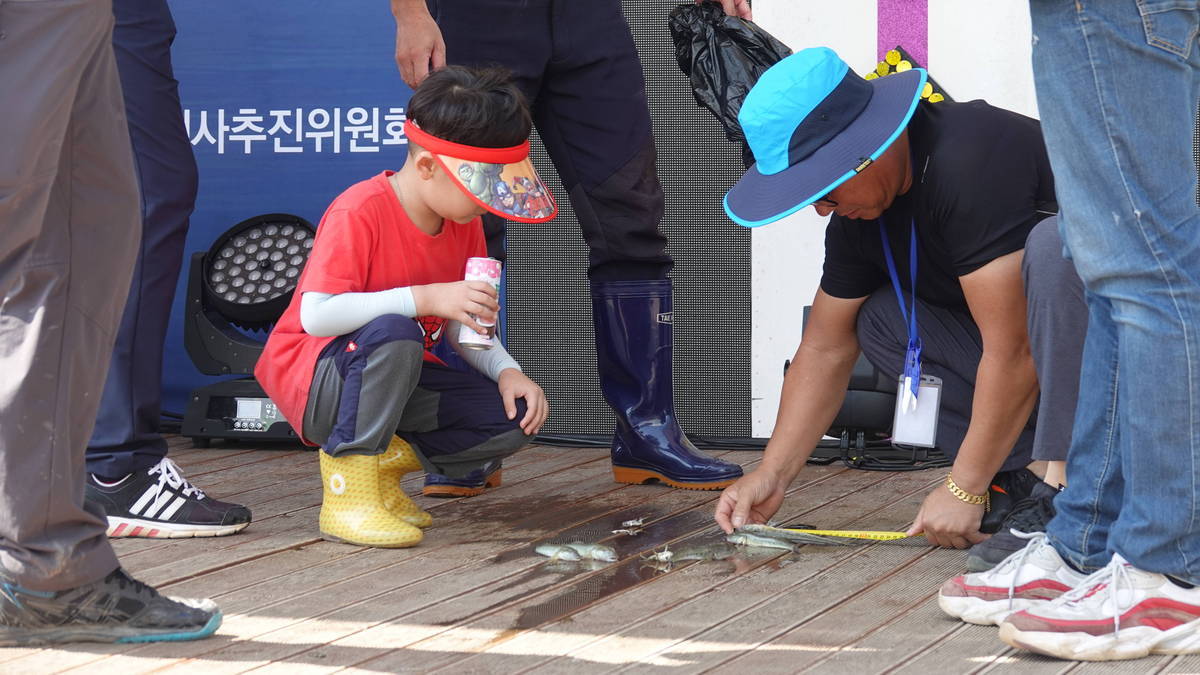 2019 여자만갯벌노을체험행사 대나무낚시