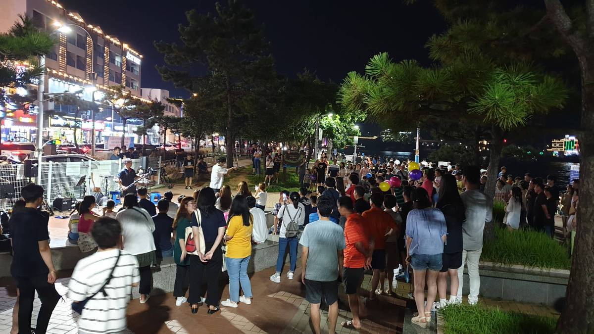 여수밤바다 낭만버스킹