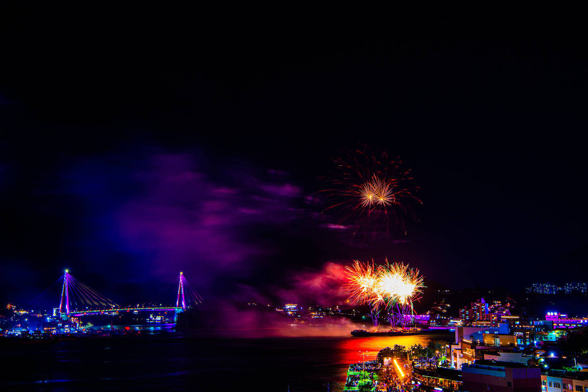 여수밤바다 불꽃축제 사진5