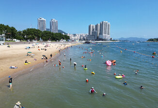 麗水市、7月5日から海水浴場9カ所一斉開場