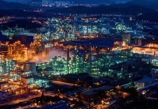 丽水国家产园夜景全景