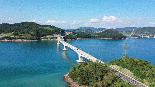 낭도대교 현장 사진