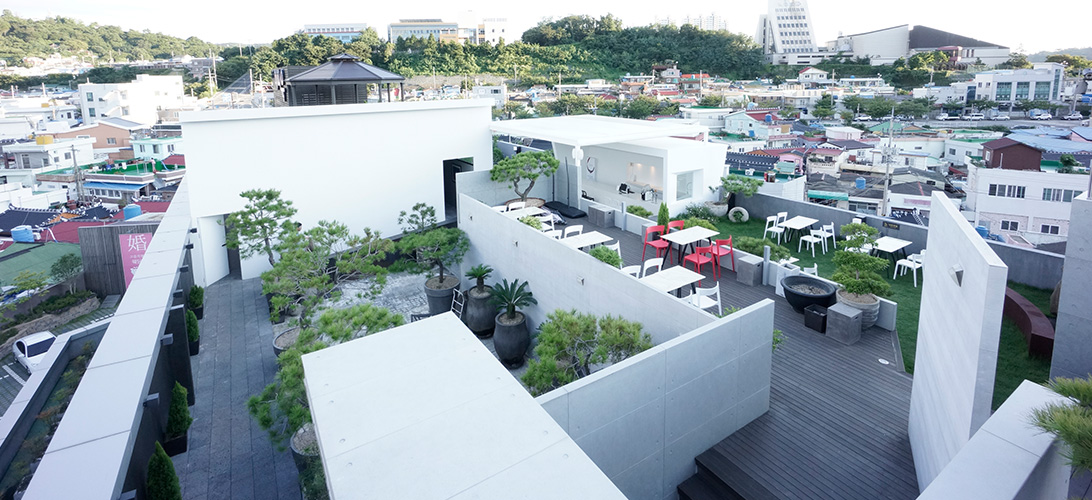 호텔마띠유 바숨가든 전경