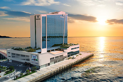 베네치아호텔 리조트 외관 항공 전경