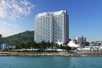 유탑마리나호텔 리조트 외관 전경