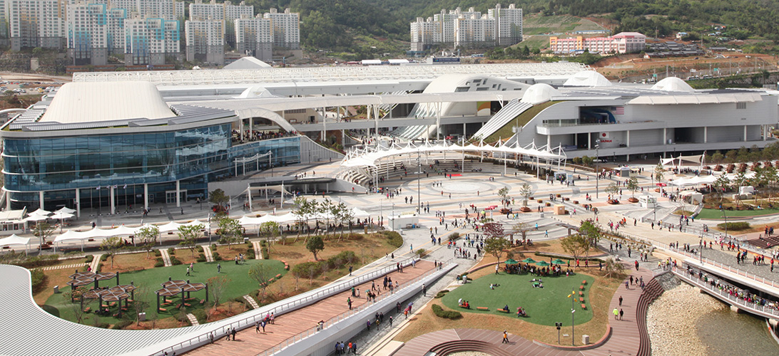 여수엑스포 컨벤션센터 외관 전경