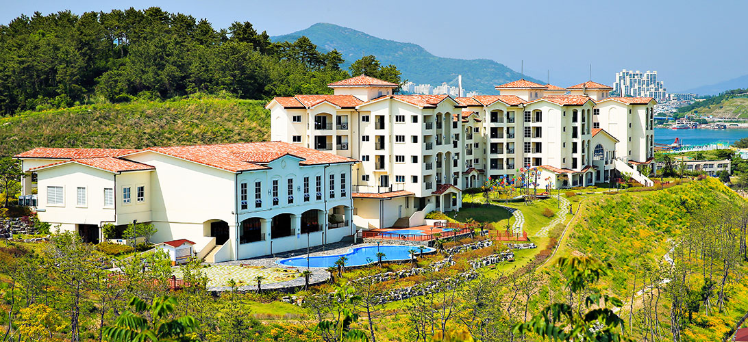 경도 골프 리조트 외관 전경