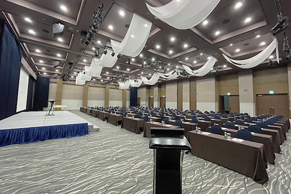 그랜드룸Ⅰ+Ⅱ 회의시설 전경