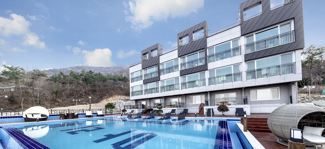 아리아리조트 외관 전경