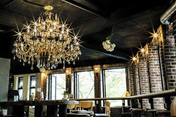 카페 내부 전경