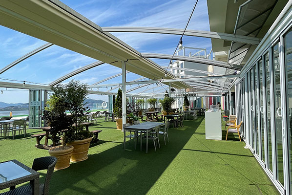 연회장 회의시설 전경