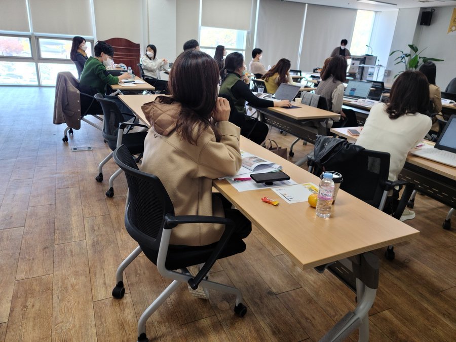 교육의 열정! 집중!