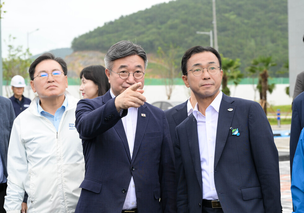섬박람회 행사장 점검-행안부 장관(2026.08.28.)