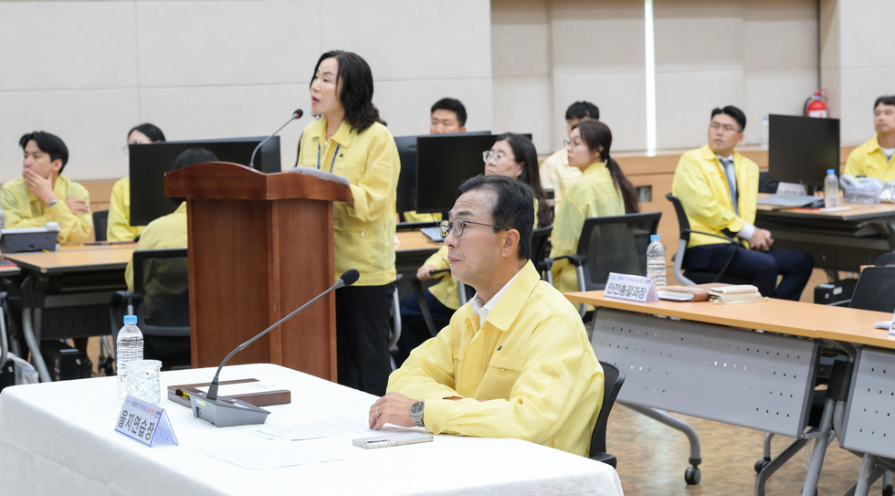 을지연습 경과보고회