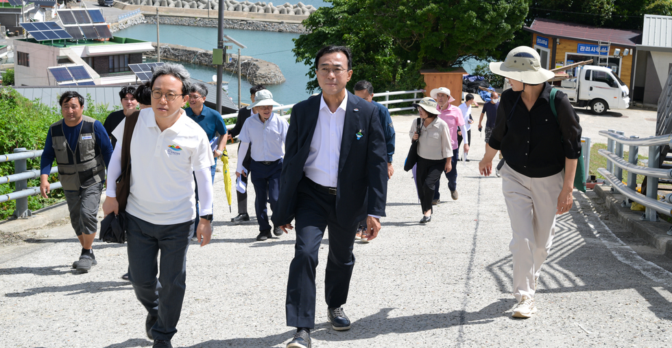 섬박람회 금오도 행사장 현장점검