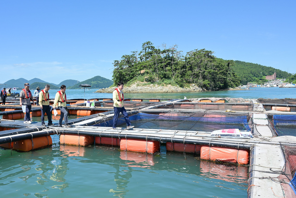 20250729 하절기 현안 사업 및 폭염 관련 현장 방문(해상가두리 양식장 점검)-4.jpg