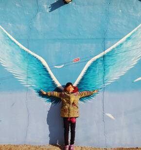 고소동벽화마을에서