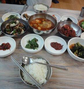 전라도의 푸근한 밥상