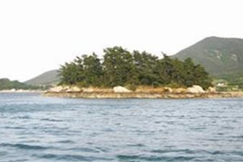 조락섬 전경