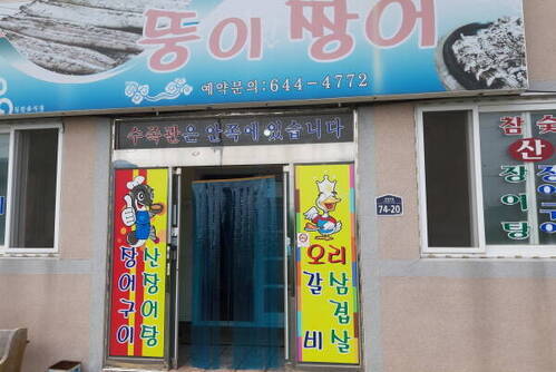 뚱이장어