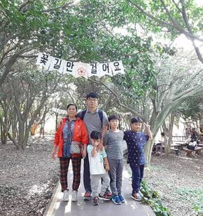 여수 오동도에서 