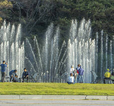 오동도 음악분수