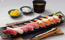 연어초밥(4p)+참치초밥(5p)