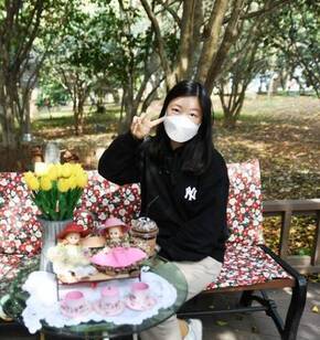 여수 오동도의 4월