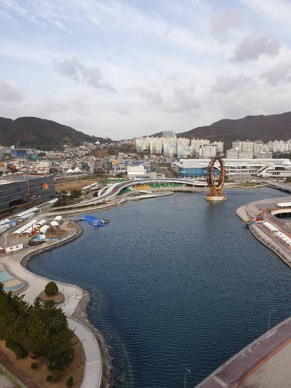 오션뷰였는데 빅오쇼가 보이는 장소네요!!!