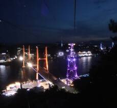 해상 케이블카 // 여수 밤바다가 한눈에 내려다 보이는 멋진 야경