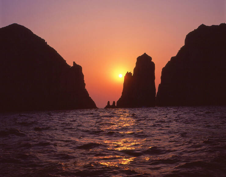 백도일출