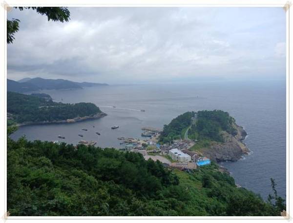 향일암에서본풍경