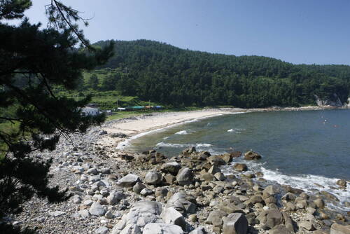 안도 백금해수욕장의 1번째 이미지