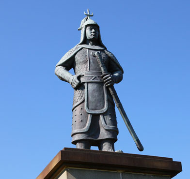 이대원장군 동상