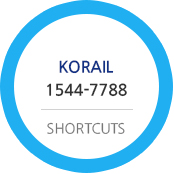 KORAIL 1544-7788 Shortcuts