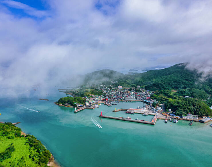 아름다운 돌산항
