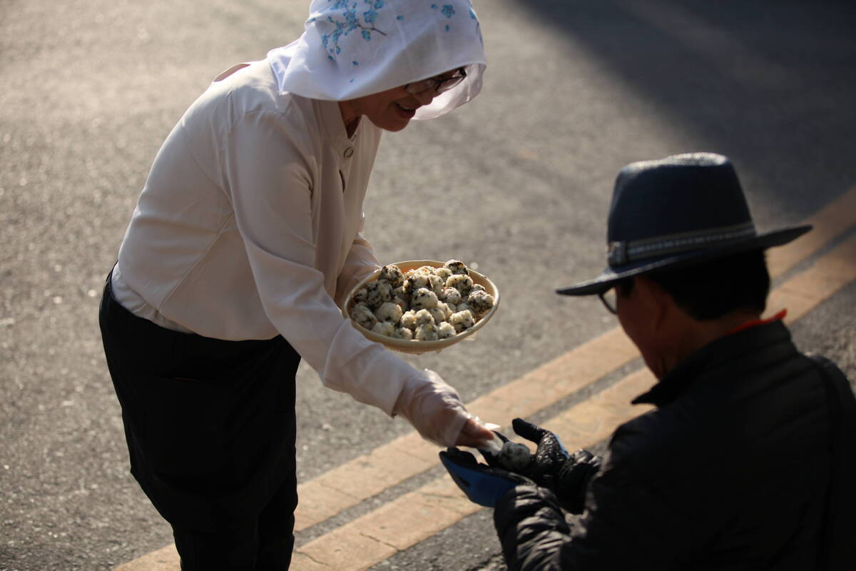 2019 거북선축제 - 주먹밥 나누기
