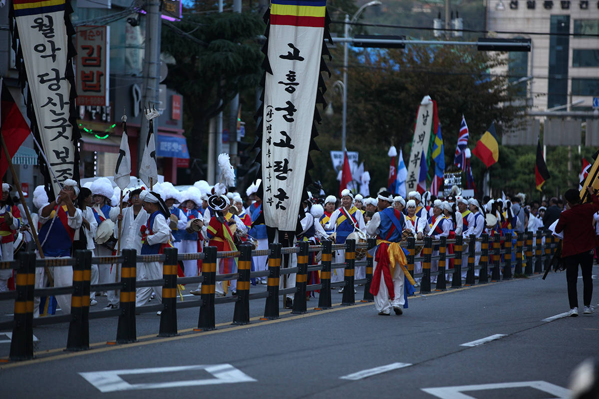 2019년 여수동동북축제 모습