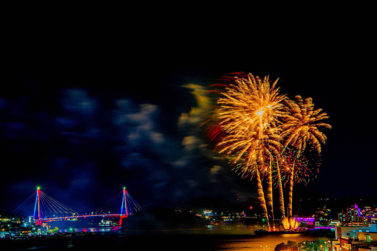 여수밤바다 불꽃축제 사진3