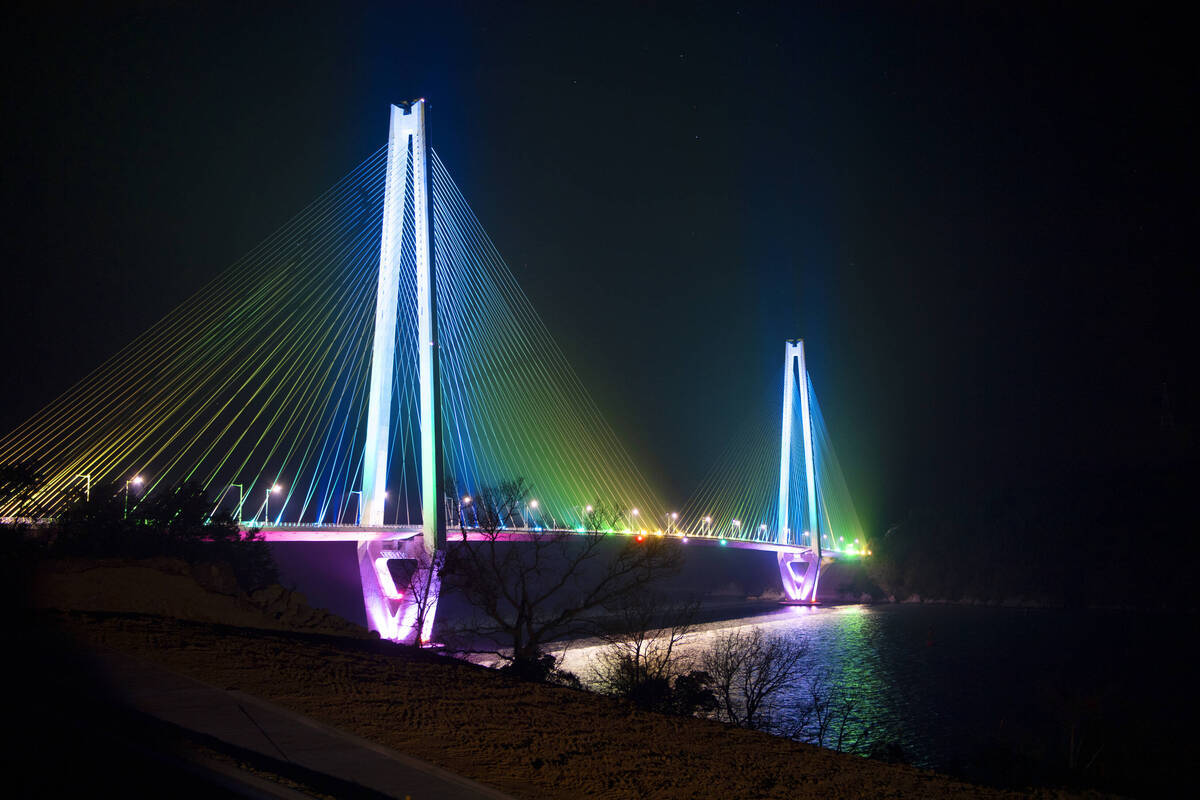 조화대교 야경1