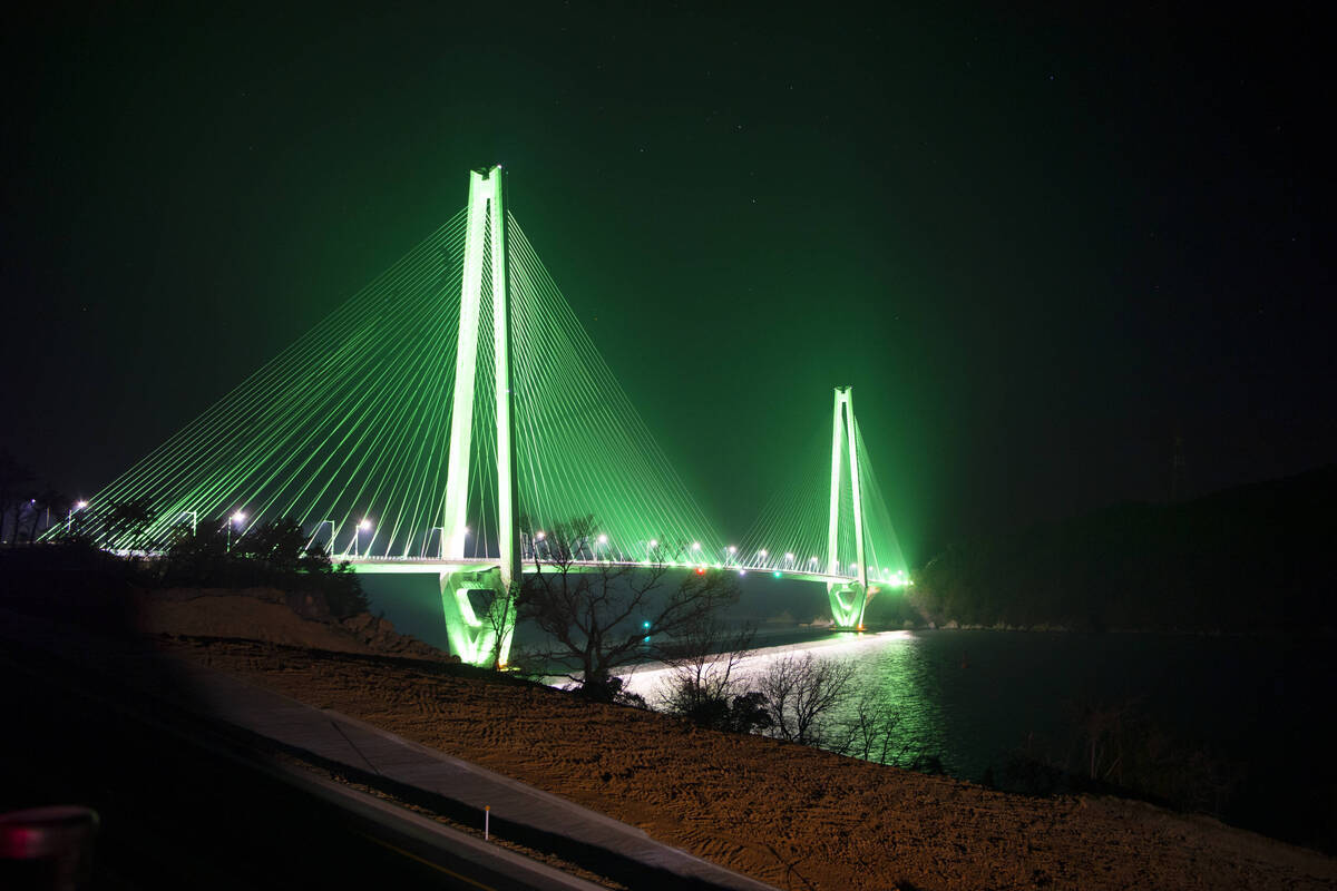 조화대교 야경2