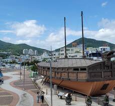 여수시티투어 낭만버스 1코스 오동도,진남관,이순신광장