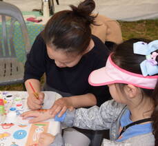 영취산진달래축제의 체험행사들