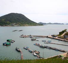 백야도 선착장, 방파제