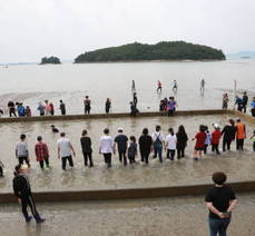 제10회 여수 여자만 갯벌노을체험행사(맨손 고기잡기 체험)
