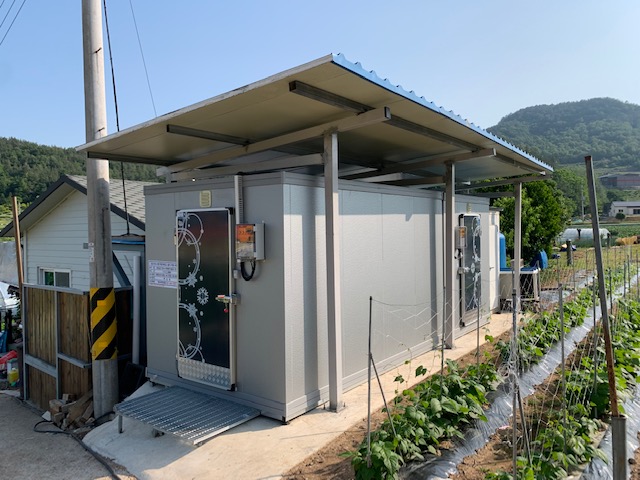 ▲ 여수시가 ‘2022년 농산물 유통분야 지원 사업’ 신청을 받는다. 저온저장고 사진.