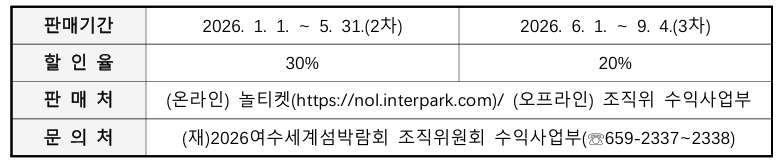 사전예매 할인 혜